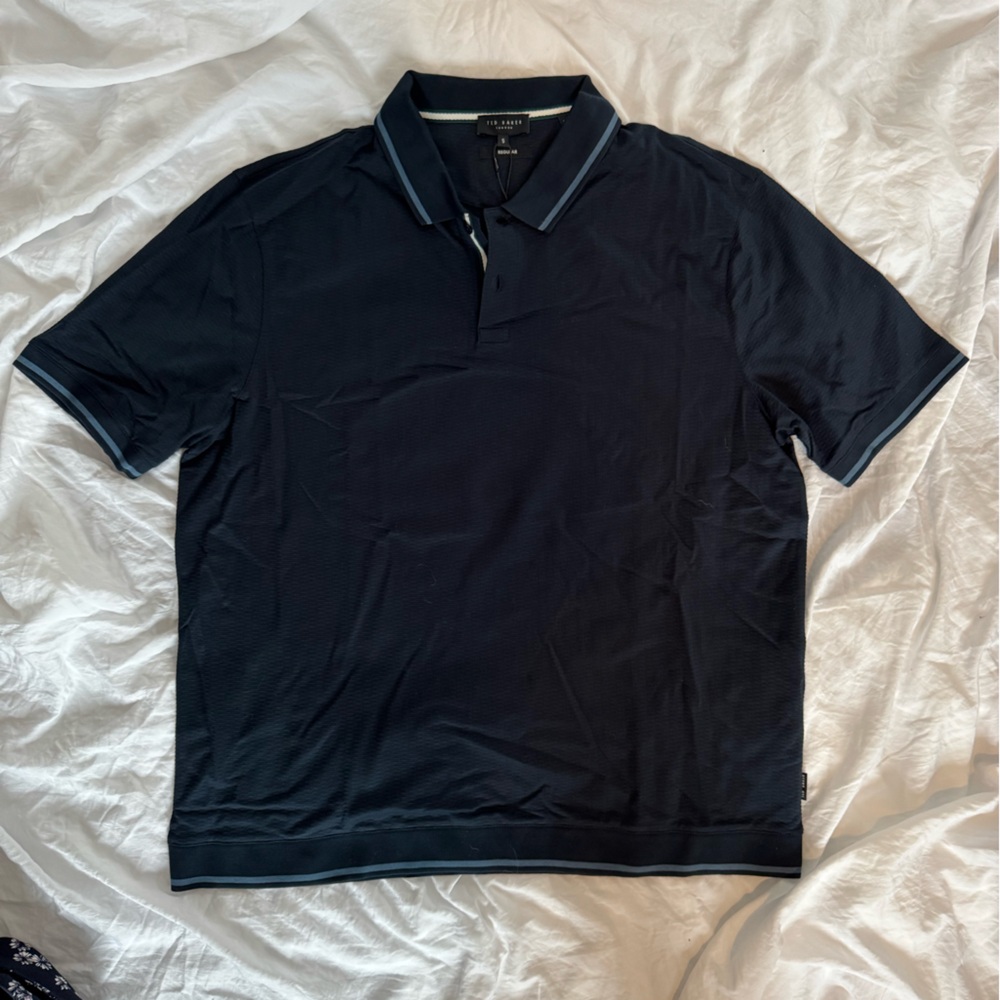 Ted Baker Golf Shirt, Size 5 (L/XL), NWT